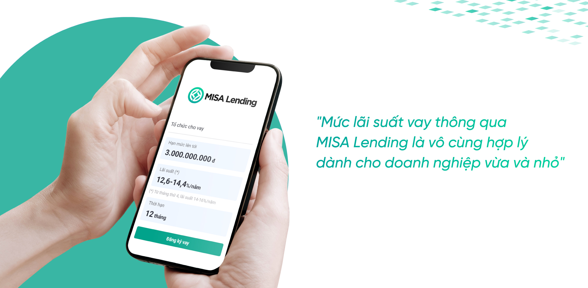 Mức lãi suất qua vay vốn Lending được đánh giá là phù hợp với các doanh nghiệp SME