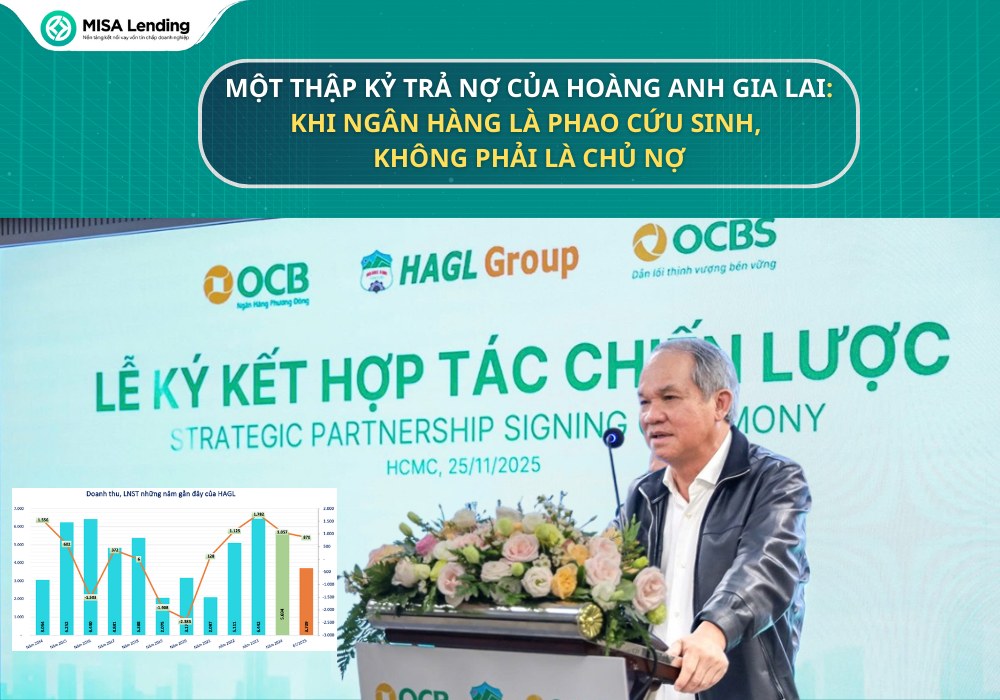 Các ngân hàng đồng hành cùng HAGL qua giai đoạn nợ nần đen tối nhất